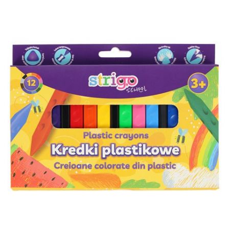 Voskovky STRIGO 12ks Plast TRIO