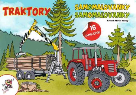 Samomalovánky Traktory