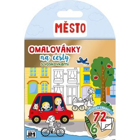 Omalovánky na cesty - Město