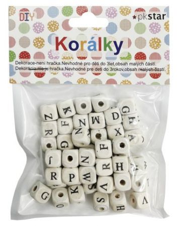 Korálky dřevěné 10mm 25g PK510-46