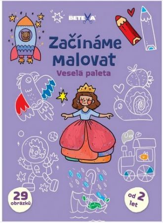 BETEXA Začínáme malovat - Veselá paleta