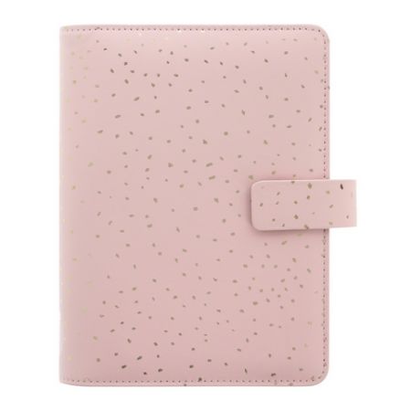 Filofax, Diář Confetti, rose quartz, osobní 2025