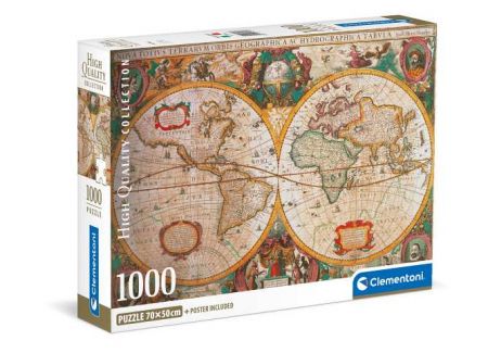 Clementoni Puzzle 1000 Old map