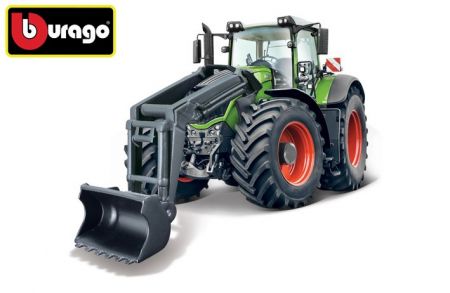 Bburago Farm Traktor Fendt 1050 Vario s přední lžící 1:43