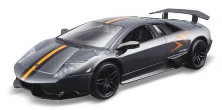 Bburago 1:32 Lamborghini Murcielago LP 670-4 SV Mat-Grey