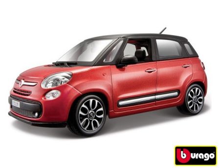 Bburago 1:24 Fiat 500L - Metallic Red