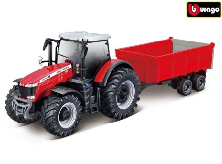 Bburago 1:50 Farm Traktor Massey FERGUSSON 8740S