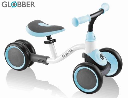 Globber odrážedlo - Learning Bike - White / pastel Blue