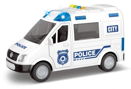 Auto policejní s efekty 22 cm