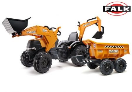 FALK Traktor šlapací Case CE 580 Super N