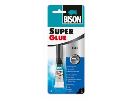 BISON SUPER GLUE GEL 3 g