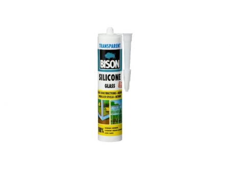 BISON SILICONE GLASS ČIRÝ 280 ml