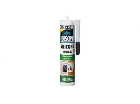 BISON SILICONE NEUTRAL ČERNÝ 280 ml