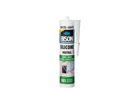 BISON SILICONE NEUTRAL BÍLÝ 280 ml