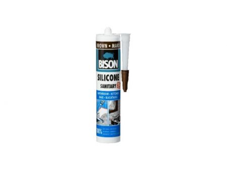 BISON SILICONE SANITARY HNĚDÝ 280 ml