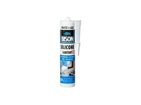 BISON SILICONE SANITARY BÍLÝ 280 ml