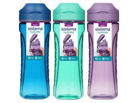 Sistema® Hydrate™ Tritanová láhev Swift Flip Top 600 ml