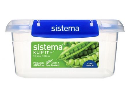 Sistema® KLIP IT PLUS™ Krabička na potraviny 2 klipy 1,15 l