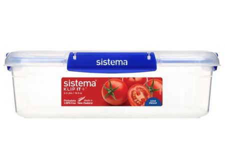 Sistema® KLIP IT PLUS™ Krabička na potraviny 4 klipy 2,2 l