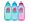 Sistema® Hydrate™ Láhev Squeeze Twist ‘n’ Sip 380 ml, mix barev