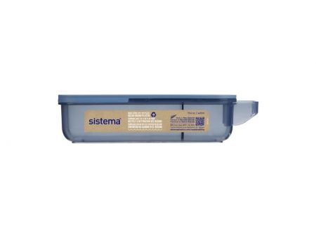 Sistema® Ocean Bound Krabička na svačinu 445 ml, modrá