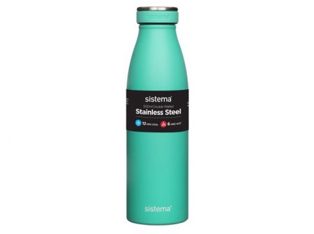 Sistema® Hydrate™ Termoláhev Stainless Steel 500 ml, mátová