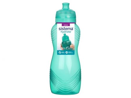 Sistema® Hydrate™ Láhev Wave Twist ‘n’ Sip 600 ml, mátová