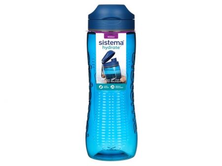 Sistema® Hydrate™ Láhev Active Flip Top 800 ml, modrá