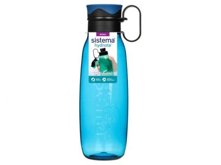 Sistema® Hydrate™ Tritanová láhev Traverse Flip Top 650 ml, modrá