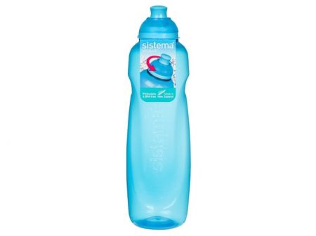 Sistema® Hydrate™ Láhev Helix Squeeze Twist ‘n’ Sip 600 ml, modrá