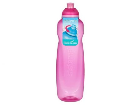 Sistema® Hydrate™ Láhev Helix Squeeze Twist ‘n’ Sip 600 ml, růžová