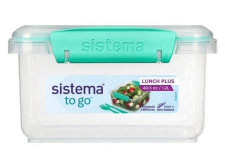 Sistema® TO GO™ Krabička na oběd s příborem 1,2 l, zelená