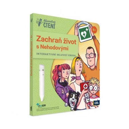 ALBI Kouzelné čtení Kniha Zachraň život s Nehodovými