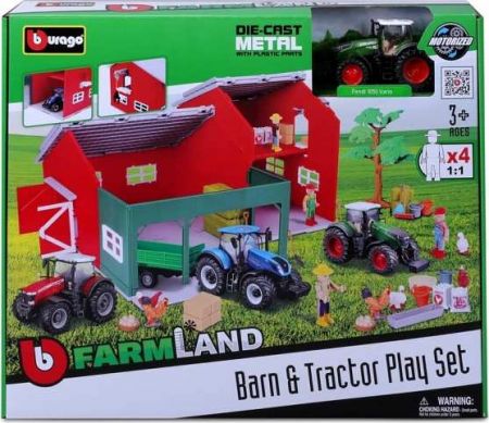 Bburago Farmland Farm Set s traktorem