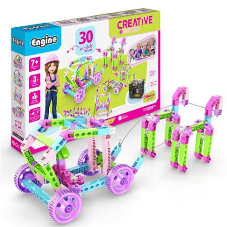 ENGINO Stavebnice CREATIVE BUILDER set 30 modelů