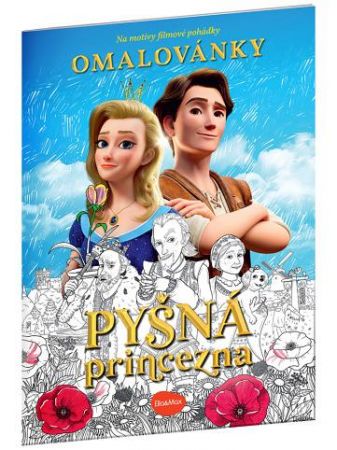 PYŠNÁ PRINCEZNA – Omalovánky na motivy filmové pohádky