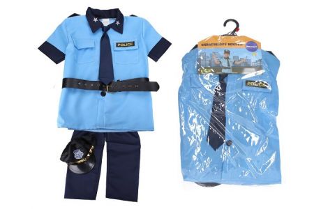 Set karneval - policista 110-120 cm