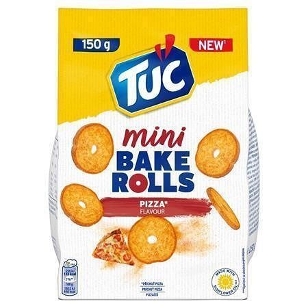 Bake rolls &quot;Mini Bake Rolls&quot;, pizza, 150 g, TUC 4311545