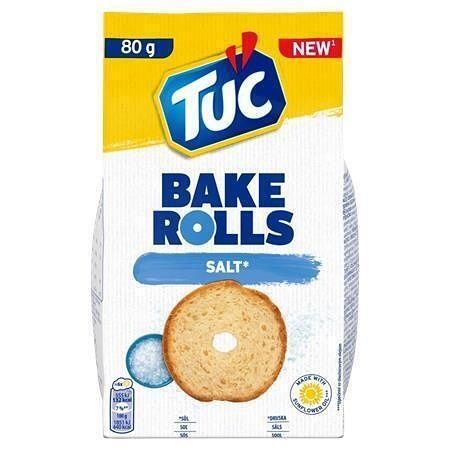 Bake rolls &quot;Bake Rolls&quot;, solené, 80 g, TUC 4311528