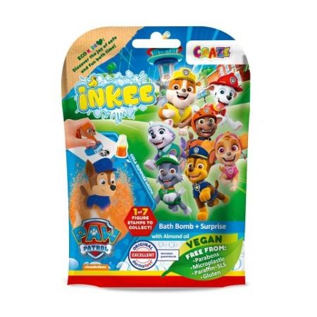 INKEE Šumivá bomba do vany s překvapením - Paw Patrol