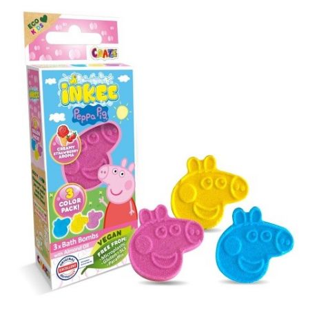 INKEE Mini pack šumivá bomba - Peppa pig