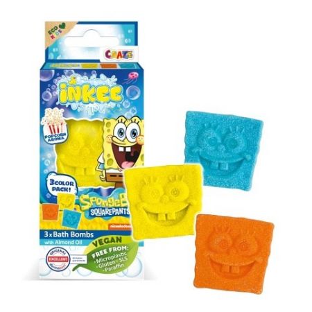 INKEE Mini pack šumivá bomba - Sponge Bob