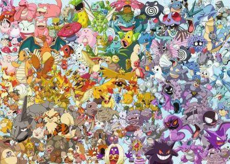 Challenge Puzzle: Pokémon 1000 dílků