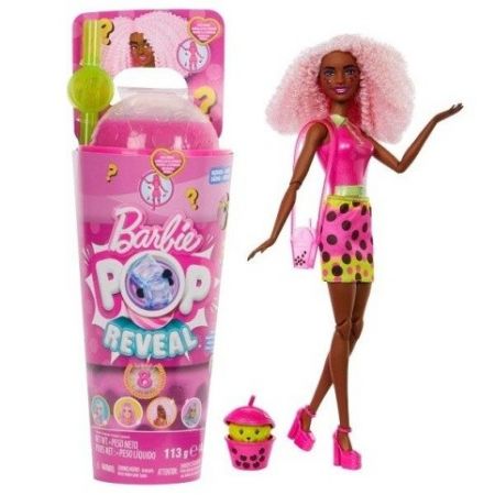 BRB POP REVEAL BARBIE BUBBLE TEA - OVOCNÉ POTĚŠENÍ