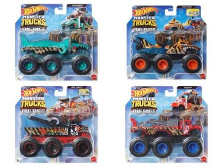 HW MONSTER TRUCKS NÁKLAĎÁČKY 1:64 ASST