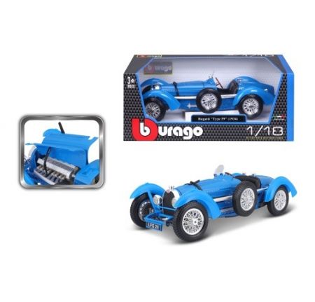 Bburago 1:18 Bugatti Type 59 Blue