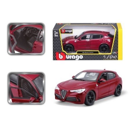 Bburago 1:24 Plus Alfa Romeo Stelvio Red