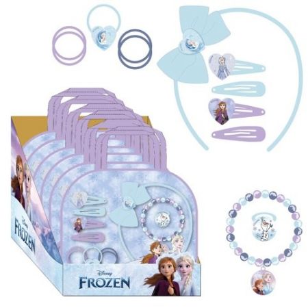 Set doplňků do vlasů Frozen 12ks