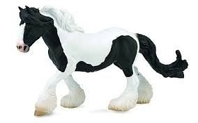 COLLECTA Gypsy Mare - Black &amp; White Piebald