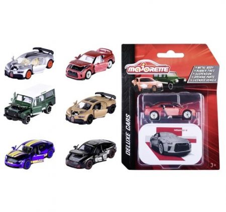 Autíčko Deluxe Cars 7,5 cm, 6 druhů